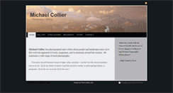Desktop Screenshot of michaelcollierphoto.com
